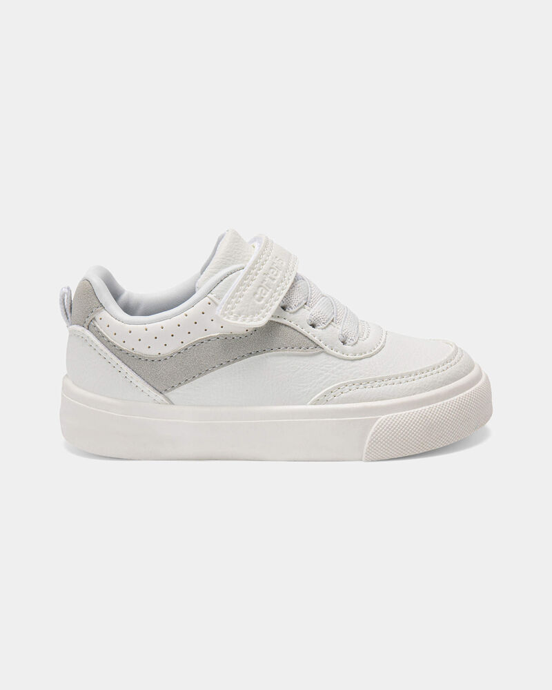 Toddler Boy Casual Shoes - White/Grey, image 1 of 5 slides