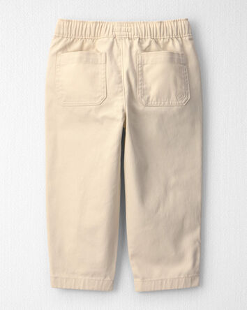 Toddler Organic Cotton Baggy Twill Pants, 