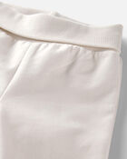 B&eacute;b&eacute; - Pantalon de tricot avec coton biologique, cr&egrave;me, image 3 sur 4 diapositives