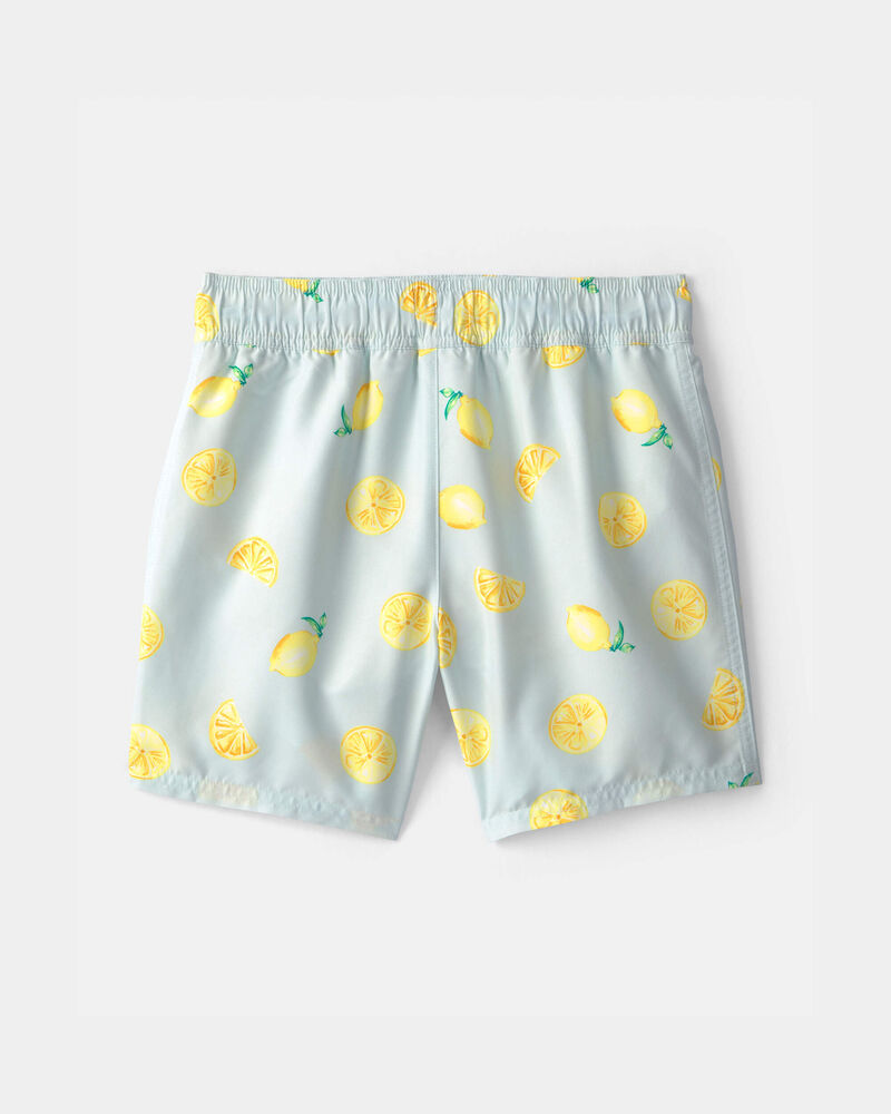 Gar&ccedil;ons - Short maillot de bain, citros - Bleu, image 2 sur 2 diapositives