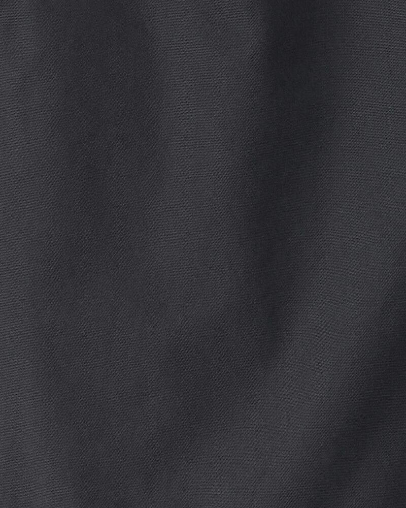Boys Canvas Shorts - Black, image 3 of 4 slides