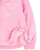 Kid Fleece-Lined Quilted Midweight Jacket, image 3 of 4 slides