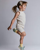 Toddler Girl Brooklyn Bike Shorts - Cream, image 4 of 10 slides