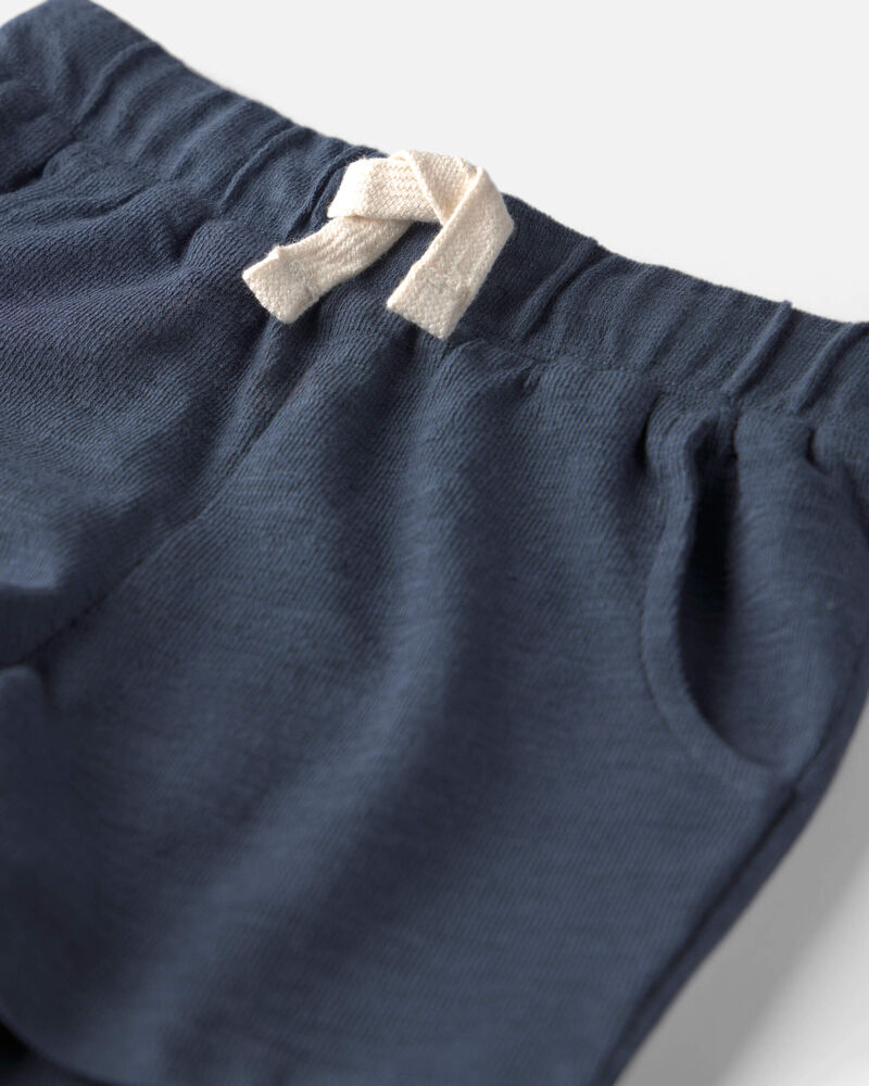Toddler Boy 2-Piece Top & Short Set Made with Organic Cotton, image 3 of 5 slides