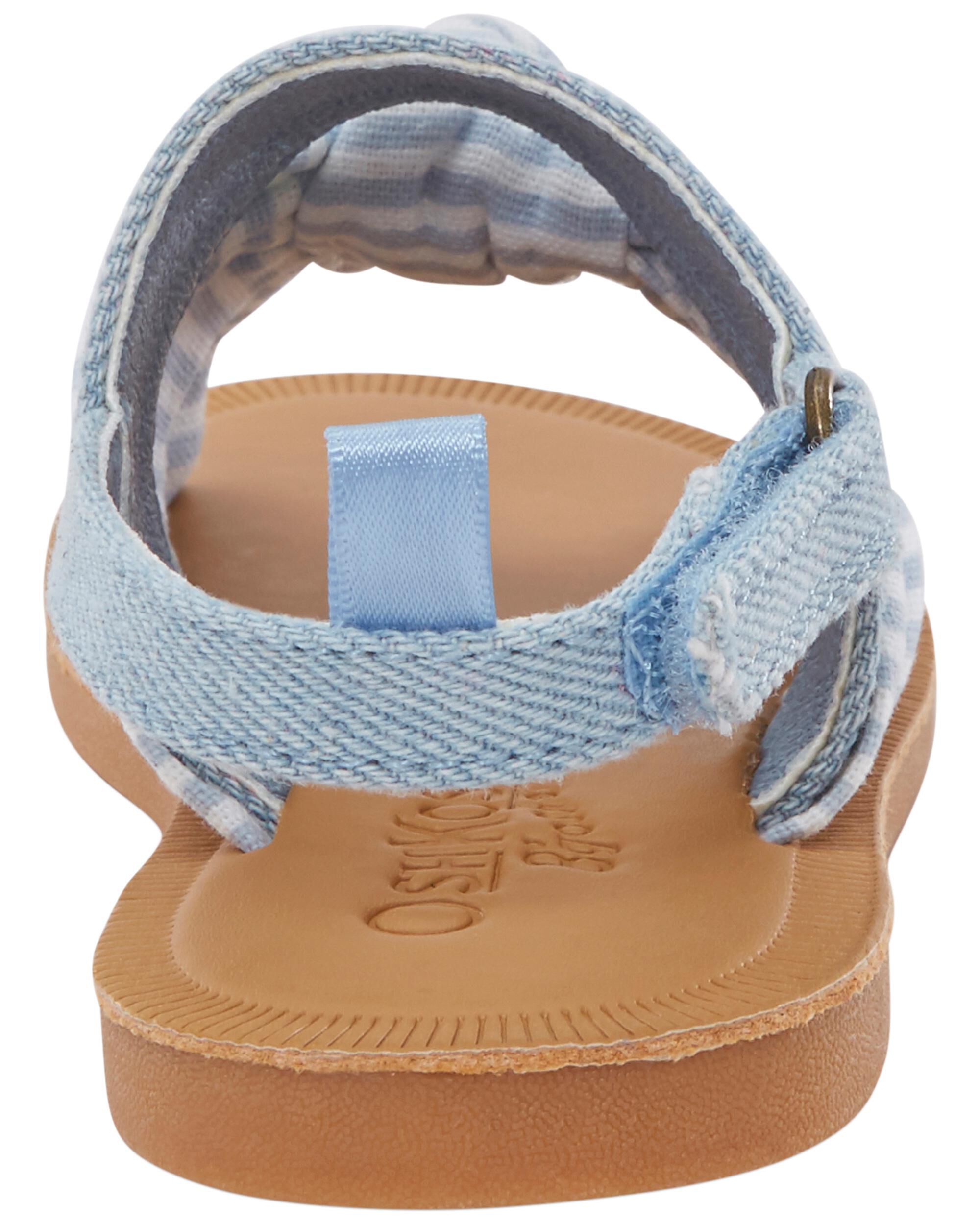 Carter's chambray cork sandals sales