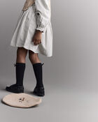 Toddler Girl Beret with Face Graphic - Tan, image 4 of 7 slides