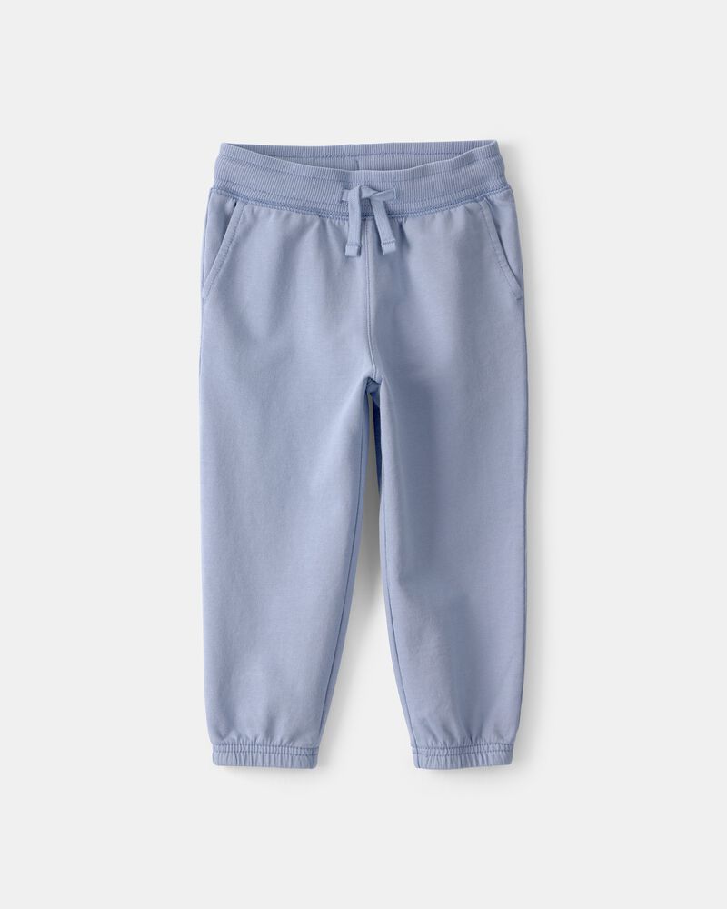 Tout-petit - Pantalon de jogging en tricot avec cordon de serrage - Bleu, image 1 sur 3 diapositives