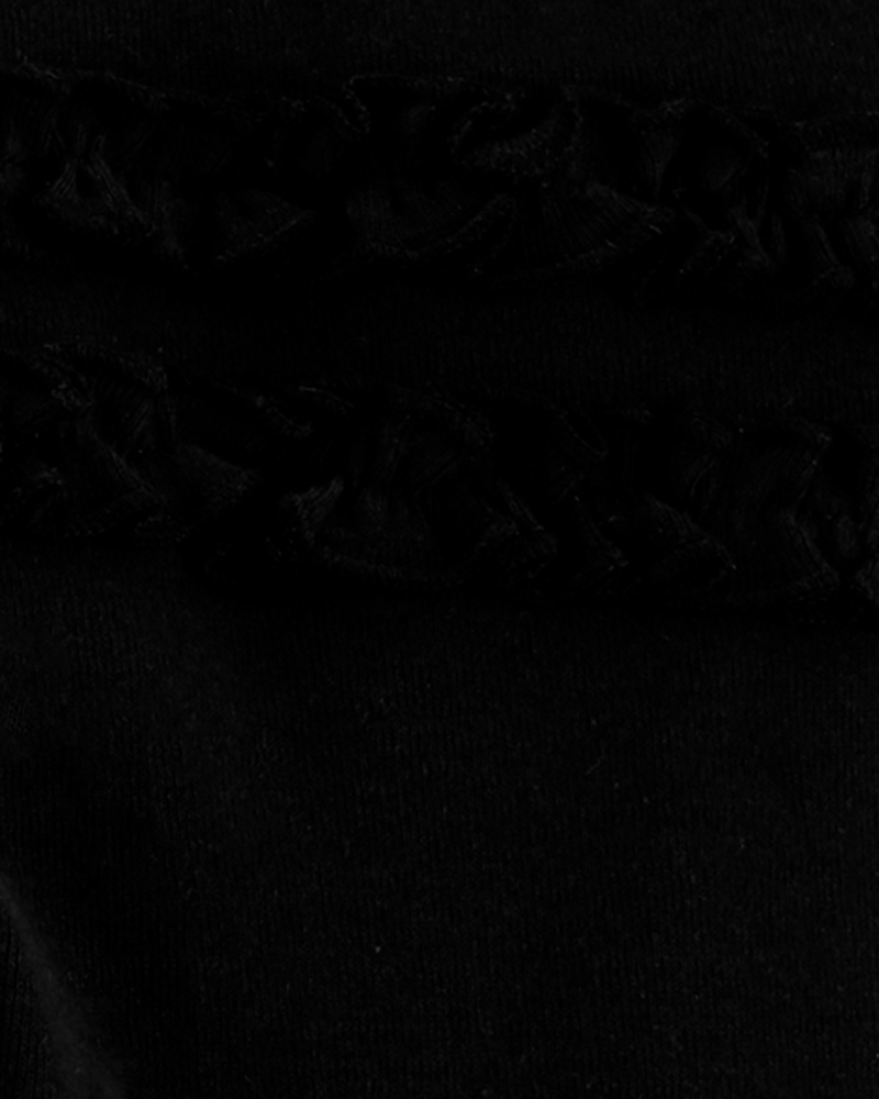 Baby 4-Pack Ruffle-Detail Cotton Pants, image 9 of 9 slides