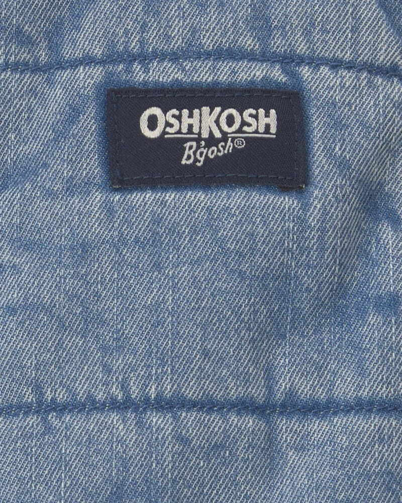 Toddler Boy Corduroy Vest - Blue/Cream, image 3 of 4 slides