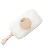 Grab & Go Snug Seal Wipes Case - White/Beige, image 2 of 6 slides
