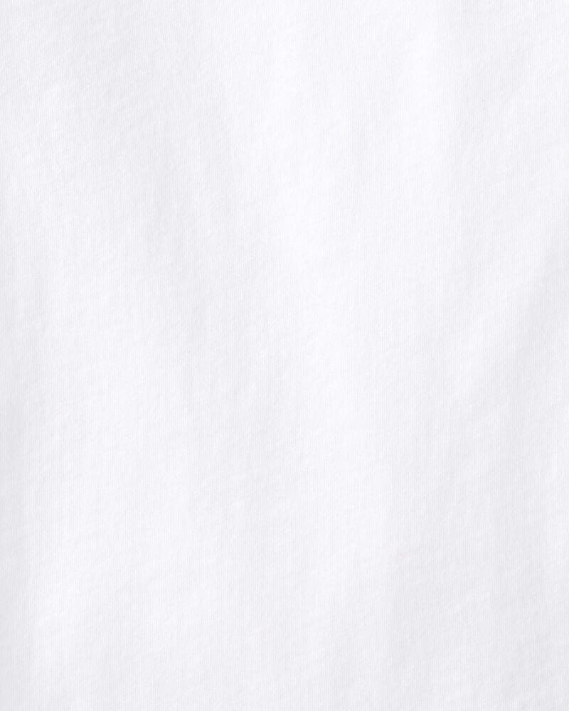 Girls Long-Sleeve Undershirts - White, image 2 of 3 slides