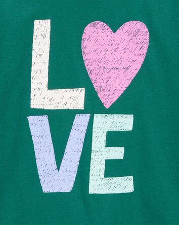 Toddler Love Long-Sleeve Graphic Tee, 