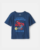 Boys Lobster Graphic Tee - Blue, image 1 of 6 slides