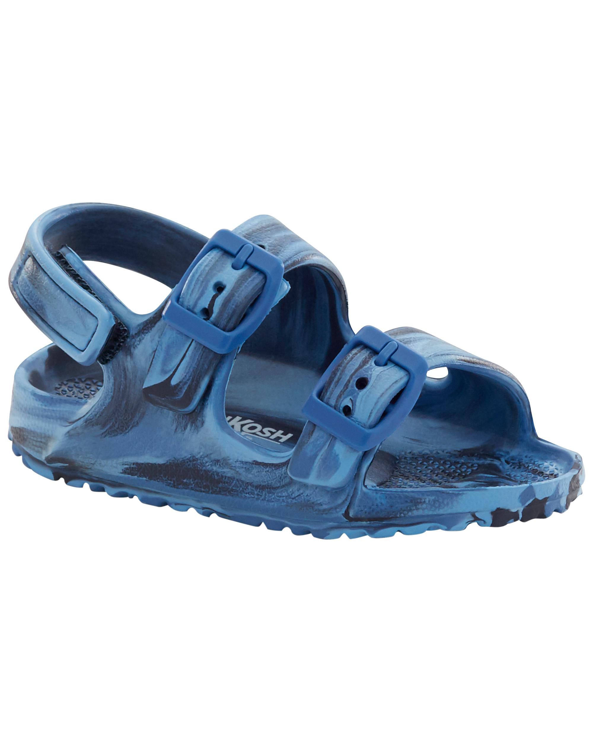 Navy blue jelly sandals store