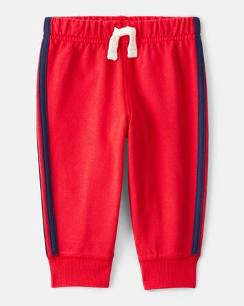 Baby Boy Valentine's Day 2-Piece Heart French Terry Long-Sleeve Tee & Pant Set - Blue, 