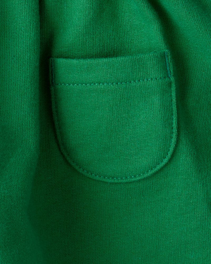 B&eacute;b&eacute; fille - Ensemble 3 pi&egrave;ces haut &agrave; mances longues et jupe &agrave; tr&egrave;fle irlandais de la Saint-Patrick - Vert, image 5 sur 5 diapositives