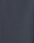 Girls Fleece Wide-Leg Active Pants - Navy Blue, image 3 of 4 slides
