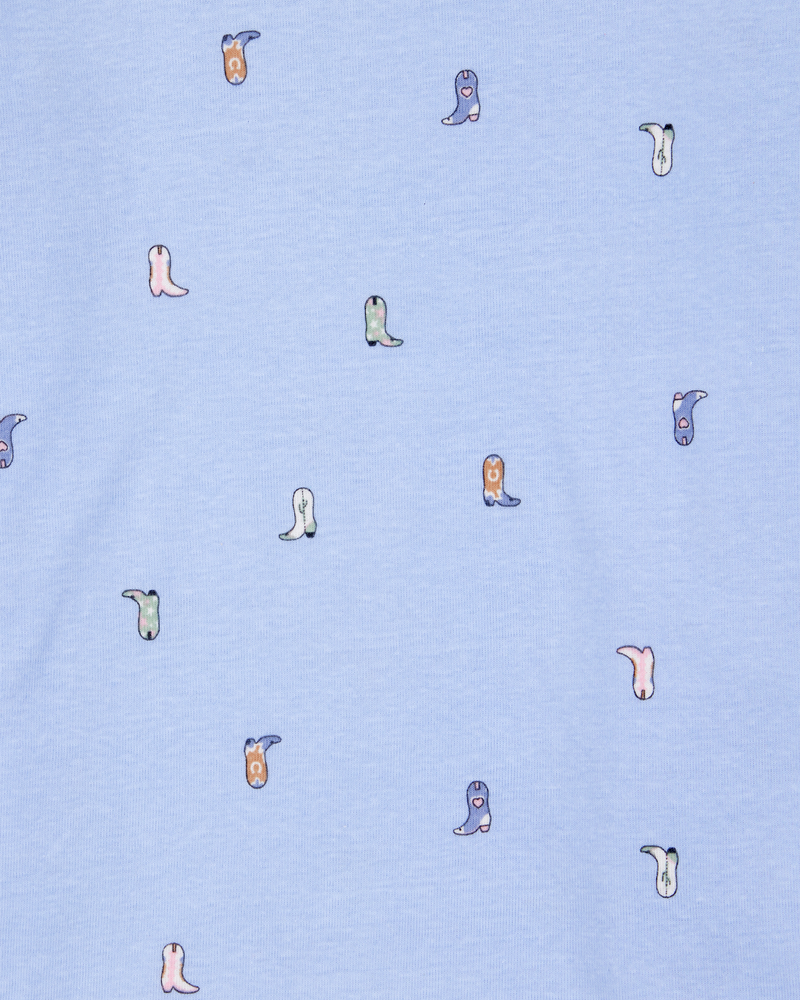 Kid 4-Piece Horse 100% Snug Fit Cotton Pyjamas, image 3 of 4 slides