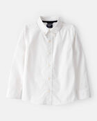 Boys Uniform Button-Front Shirt, image 1 of 2 slides