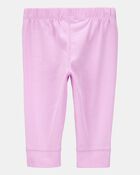 Baby Girl 4-Pack Pull-On Pants, image 2 of 7 slides