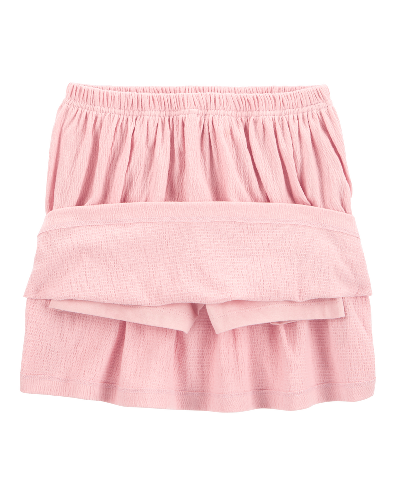 Enfant Ensemble 2 pièces haut et jupe-short - Rose, image 2 sur 4 diapositives