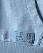 Boys Cotton Hoodie - Blue, image 2 of 5 slides