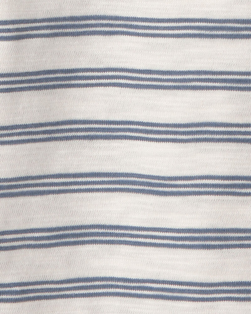 Toddler Boy 3-Pack Striped Organic Cotton Tees, image 5 of 6 slides