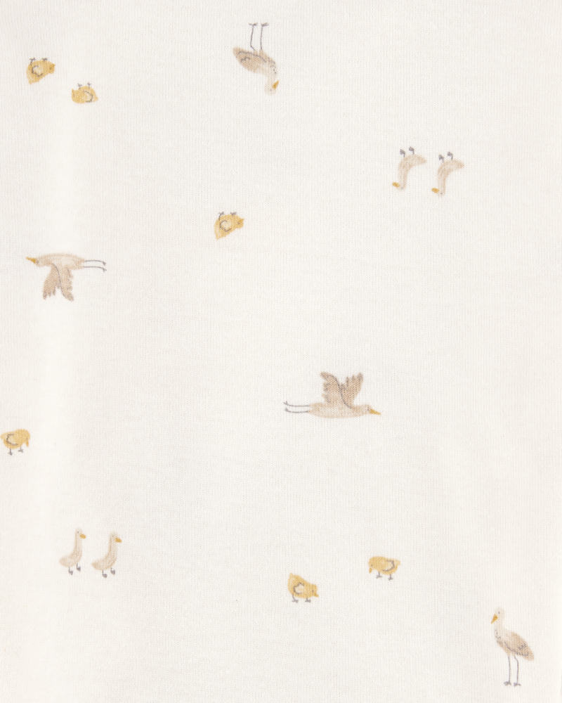 Baby 4-Pack Stork Long Sleeve Bodysuits, image 4 of 6 slides