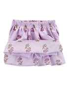 Toddler 2-Piece Floral Linen Tank & Skort Set, image 2 of 6 slides