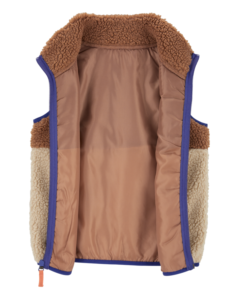Sherpa vest kids clearance