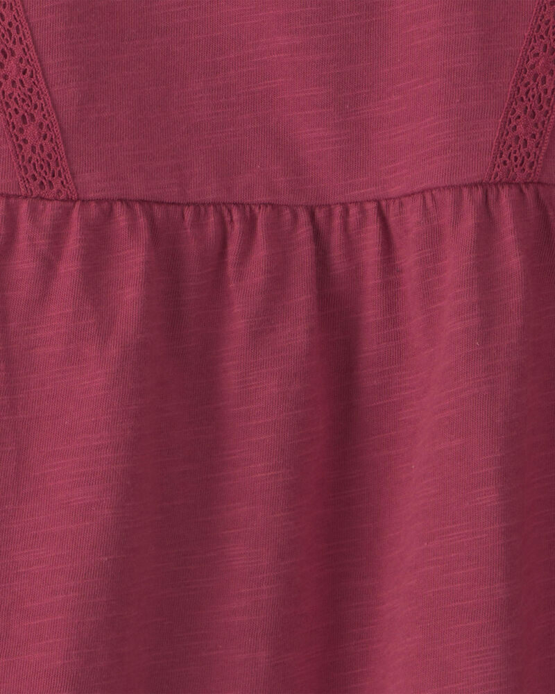 Filles - Haut p&eacute;plum en coton biologique, image 3 sur 3 diapositives