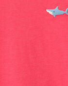 Tout-petit gar&ccedil;on - T-shirt &agrave; imprim&eacute; requin - Orange, image 4 sur 4 diapositives