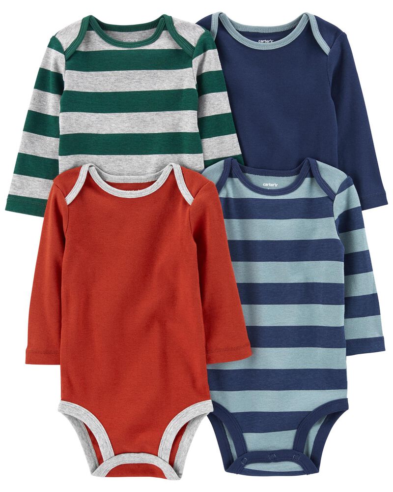 Multi 4Pack LongSleeve Bodysuits