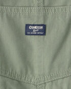 Toddler Boy Canvas Shortall - Olive, image 3 of 4 slides
