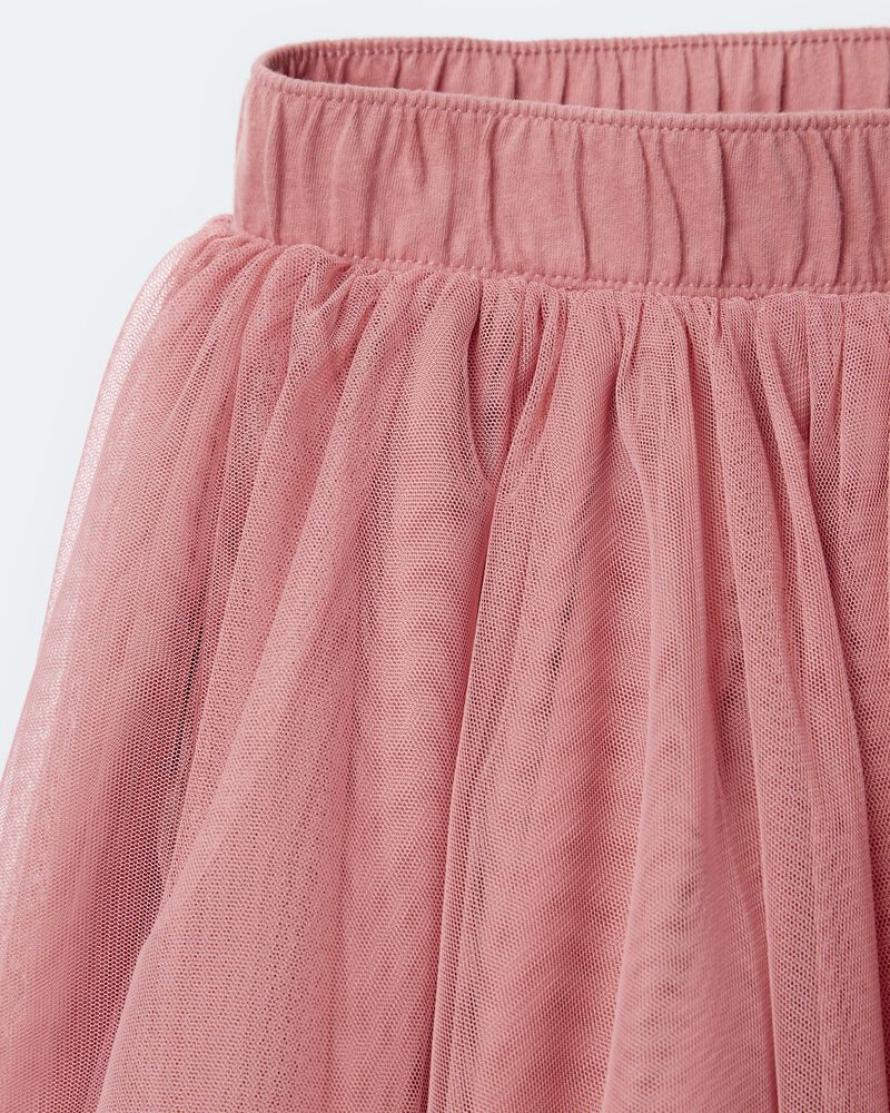 Toddler Girl Avenue Twirl™ Mini Skirt with Tulle - Pink, image 6 of 6 slides