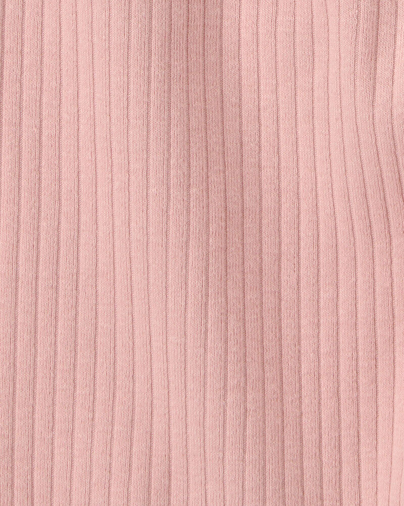 Girls 2-Piece Top & Short Set Made with Organic Cotton in Strawberry Print, image 5 of 6 slides