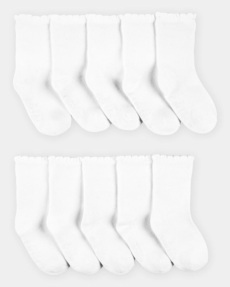Enfant en bas &acirc;ge 10 paires de chaussettes mi-mollet, image 1 sur 1 diapositives