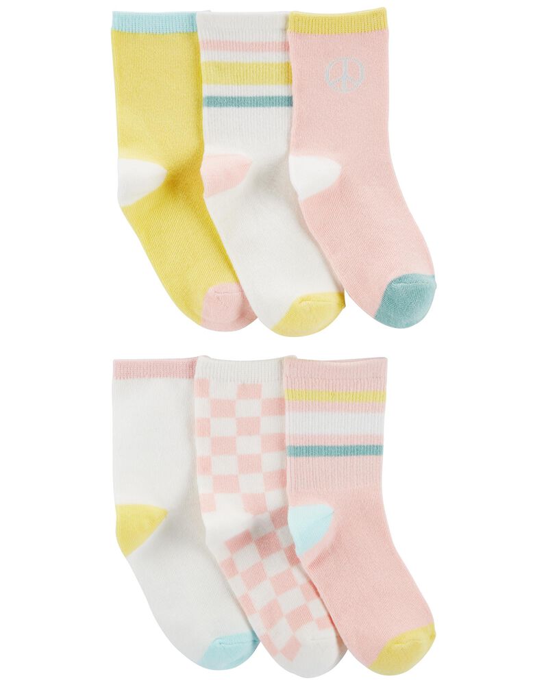 6-Pack Striped Socks, image 1 of 1 slides