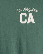 Kid Los Angeles Long-Sleeve Graphic Tee - Green, image 2 of 3 slides