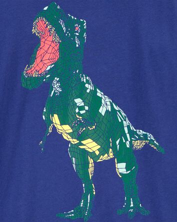 T-shirt à imprimé de collation de dinosaure, 