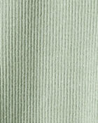 Baby Organic Cotton Rib Sleeper, image 3 of 5 slides