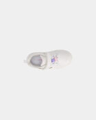 Toddler Girl Leopard Charm Sneakers - White, image 4 of 6 slides