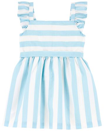 Striped Flutter Dress, 