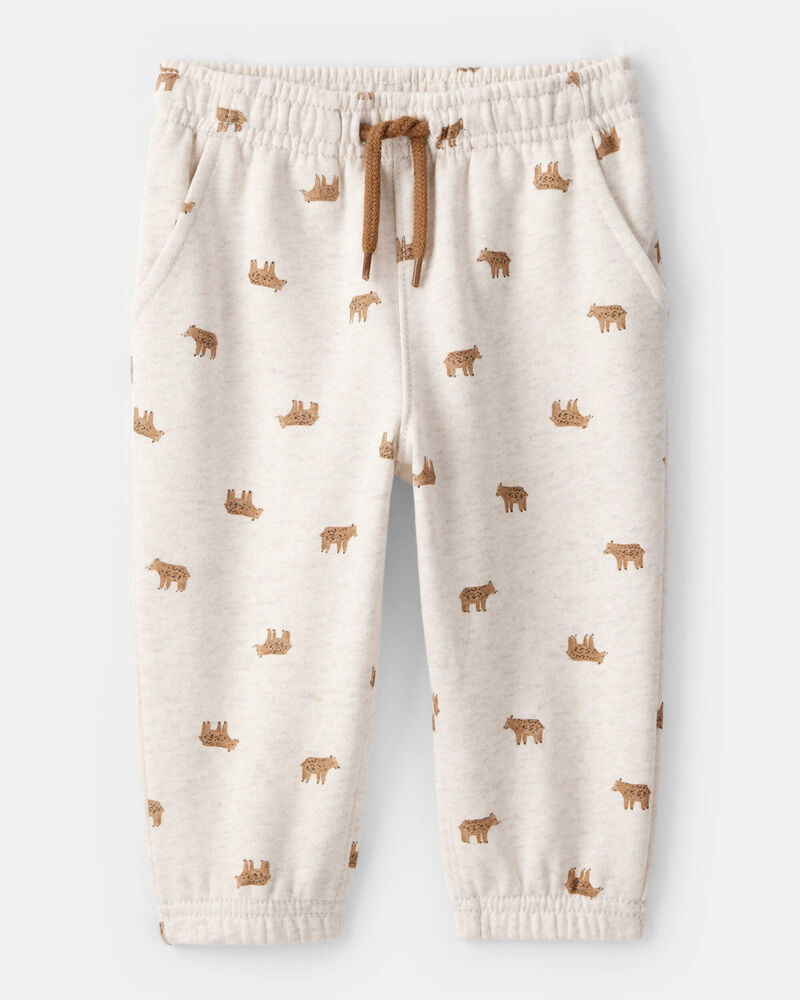 Baby Boy 2-Piece Teddy Pullover and Joggers Set, image 2 of 5 slides