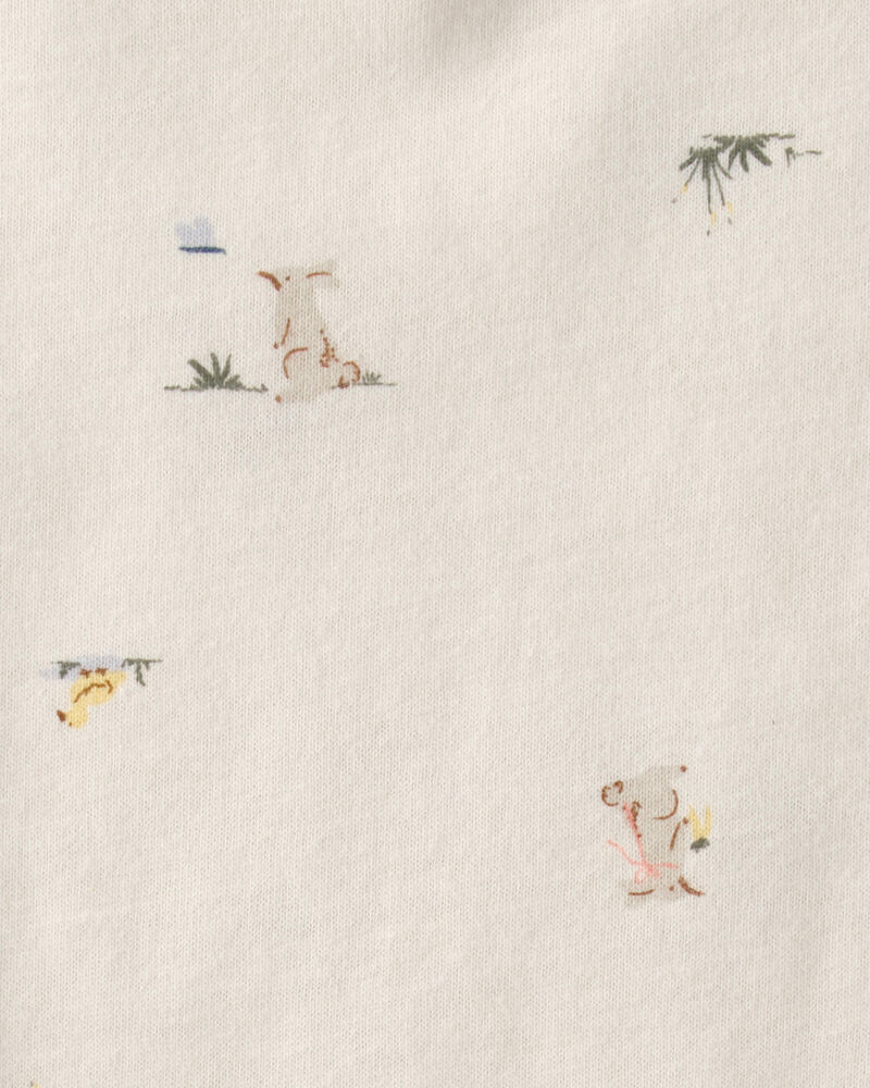 Baby Girl 2-Piece Easter Bunny Jumper Set - Pink/Ivory, image 3 of 6 slides