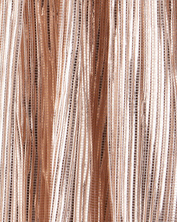 Filles - Jupe en tricot d'aspect métallique - Or, 