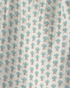 Tout-petit fille - Ensemble 2 pi&egrave;ces en gaze de coton biologique &agrave; motif floral, image 4 sur 4 diapositives