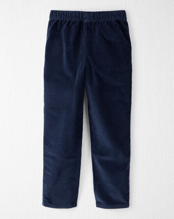 Kid Organic Cotton Corduroy Drawstring Pants, 