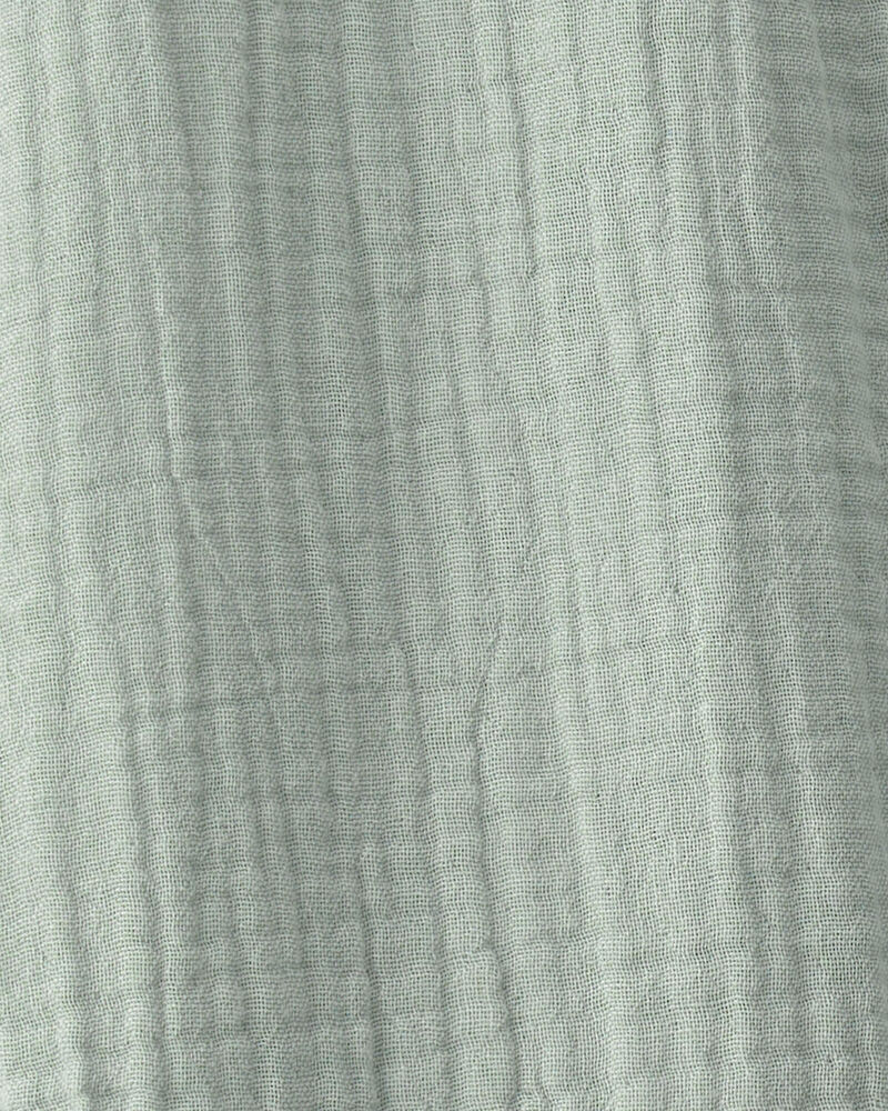 Toddler Girl Organic Cotton Gauze Dress, image 4 of 5 slides