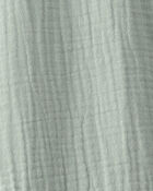 Toddler Girl Organic Cotton Gauze Dress, image 4 of 5 slides